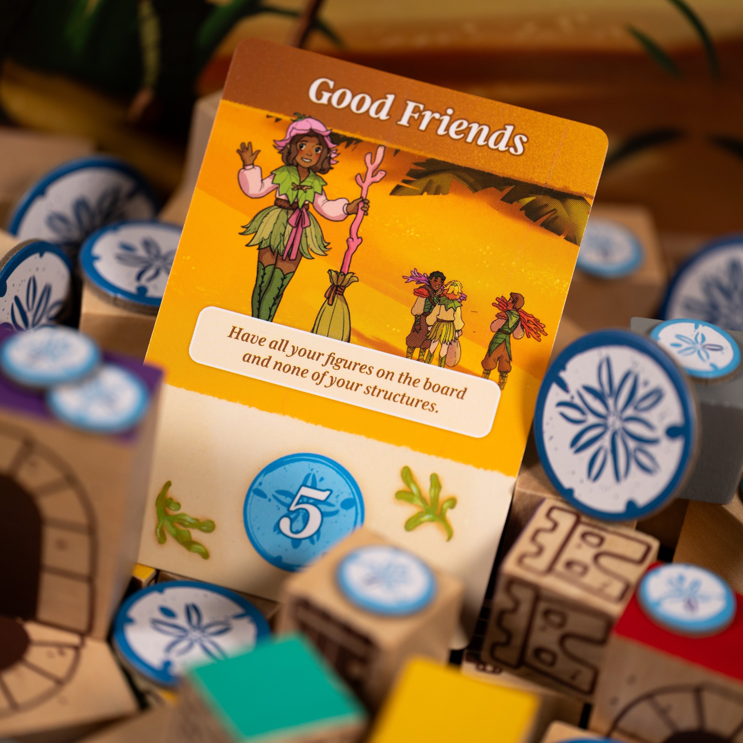 Good Friends card from Castles by the Sea