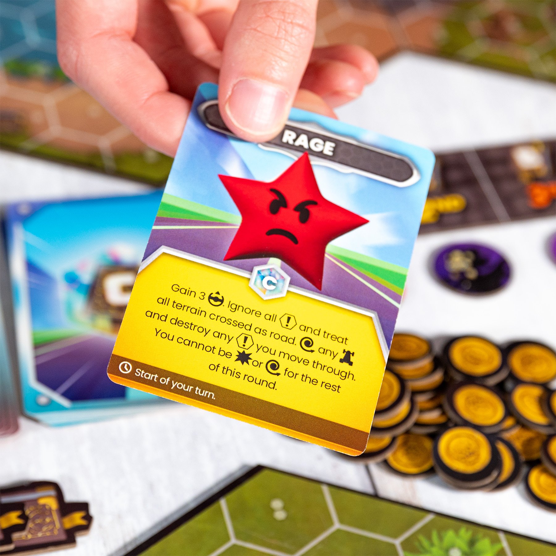 Rage Spell from Dungeon Kart